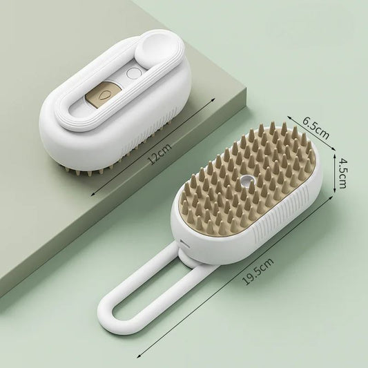 Brosse pour Chien - GroomingPro™ - Blanc & Beige - Planète Canine